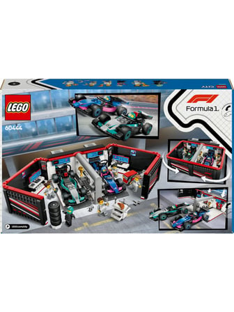 Lego City F1 Garaj Amg Ve Alpine (678 Parça) Yaratıcı Oyuncak Yapım Seti
