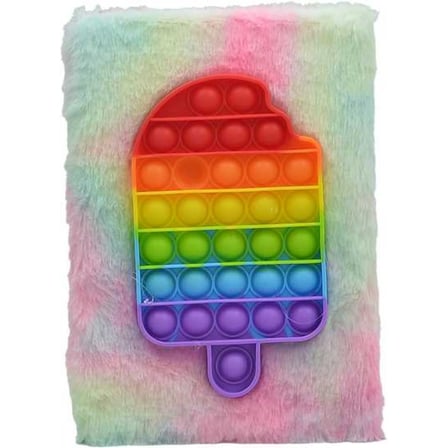 Unick Color Pop-İt Peluş Defter A5 (Karışık Model 1 Adet)