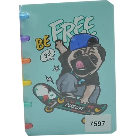 Unick Color Not Defteri Free Dogs Renkli Halkaa6 7597