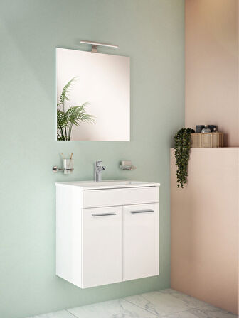 Vitra Ardea Banyo Dolap Seti 60 cm Parlak Beyaz 75023