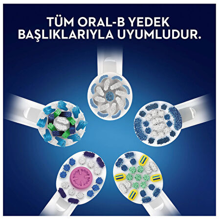 Oral-B D100 Vitality 3D White Pembe Şarjlı Diş Fırçası