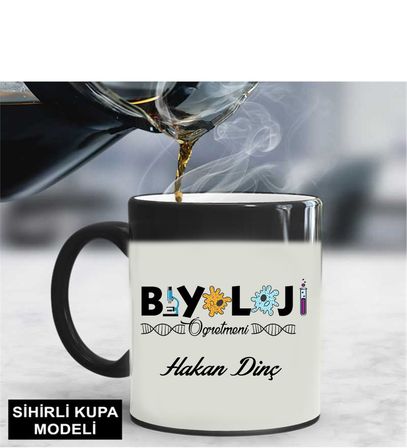 Biyoloji Öğretmeni Kupa Bardağı Sihirli
