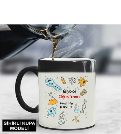 Biyoloji Öğretmeni Kupa Bardağı Sihirli