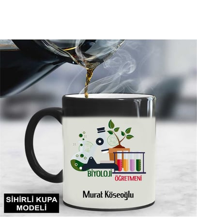 Biyoloji Öğretmeni Kupa Bardağı Sihirli