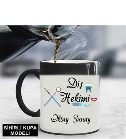 Diş Hekimi Kupa Bardağı Sihirli