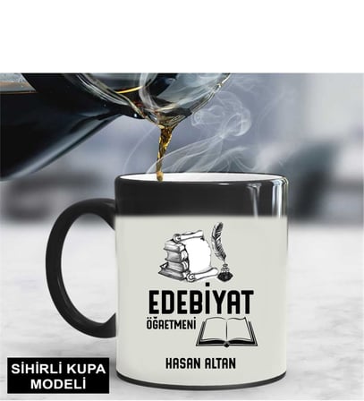 Edebiyat Öğretmeni Kupa Bardağı Sihirli