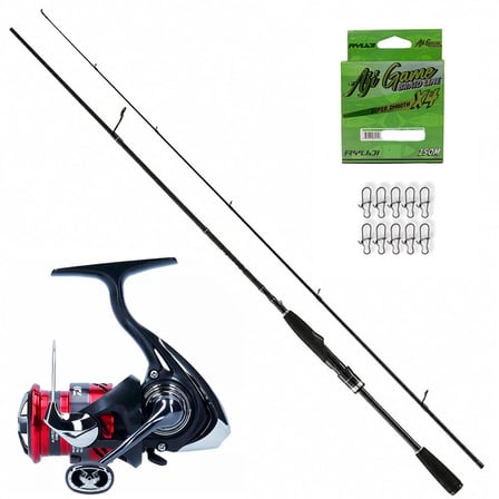 Daiwa Ninja 1000 - Okuma G-Control 198cm 0.8-5gr LRF Olta Seti