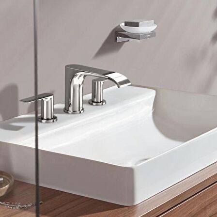 Hansgrohe Vivenis 3 Delikli Lavabo Bataryası - 75033000