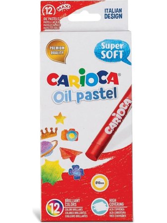 Carioca Yağlı Pastel Boya 12 Renk 43277
