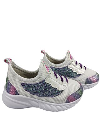 SİA ÇANTA SİMLİ STAR KIDS COMFORTLİNE ORTAPEDİK KAYDIRMAZ TABAN NEFES ALAN AYAKLAR LASTİK BAĞCIKLI ÇOCUK AYAKKABI