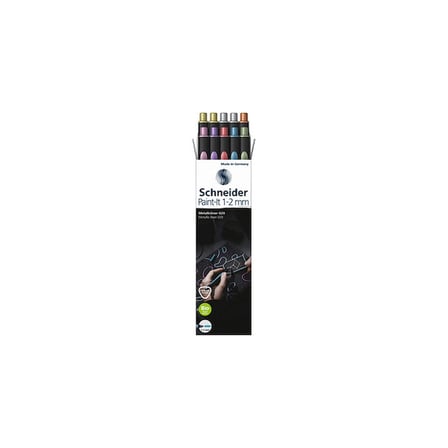 Schneider Metalik Liner Paint-It Dekor Kalemi 10 Renk Set 020 Ml02011503