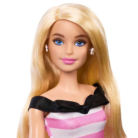 Barbie Oyuncak 65.Yıl Özel Pembe Elbiseli Bebek HTH66