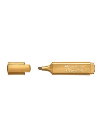 Faber-Castell Fosforlu Kalem Metalik Altın (10 Lu Paket) 5030154650