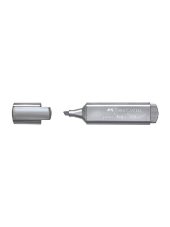 Faber-Castell Fosforlu Kalem Metalik Gümüş (10 Lu Paket) 5030154661
