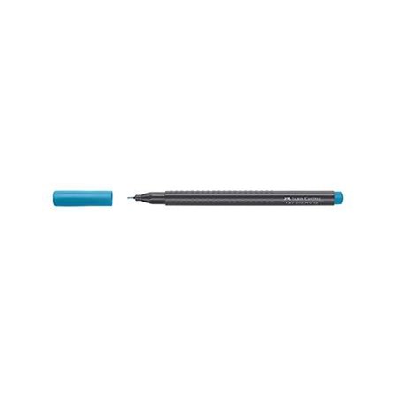 Faber-Castell Grip Finepen Keçe Uçlu Kalem 0,4 Mm Turkuaz 151653 (10 Lu Paket)