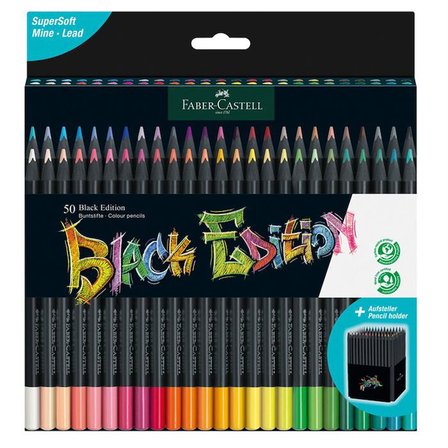 Faber-Castell Kuru Boya Kalemi Black Edition 50 Renk 5171 116450