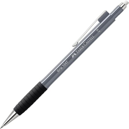 Faber-Castell Versatil Kalem Grip 1345/47 2022 0.7 Mm Gri (12 Li Paket)
