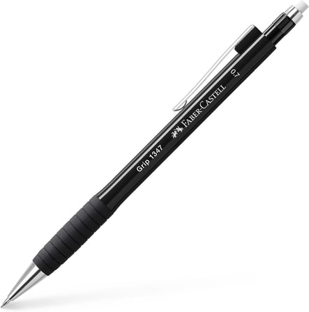 Faber-Castell Versatil Kalem Grip 1345/47 2022 0.7 Mm Siyah 5085 134799 (12 Li Paket)