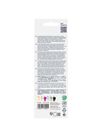 Faber-Castell Goldfaber Aqua Çift Uç Markör Kalem 6 Renk Kaligrafi 5188164524000