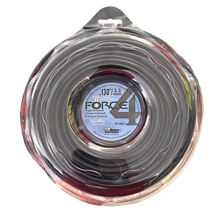 Force4 Motorlu Tırpan Misinası 3.30mm 41m 4 Köşe