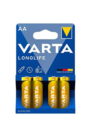 Longlife Alkalin Alkalin Aa 4 Adet Pil