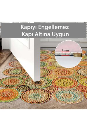 Banyo Paspası, Yumuşak Banyo Halısı, Kaymaz Dot Tabanlı, Yıkanabilir - 60x100