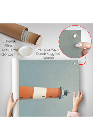 Sahilde Tefekkür Eden Adam Duvar Örtüsü-7507