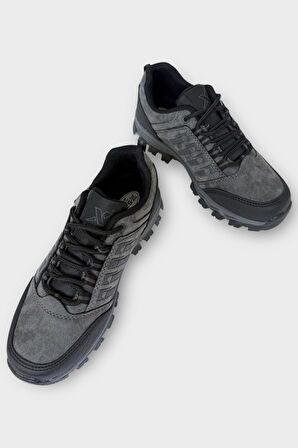 Unisex Trekking Outdoor Kısa Ayakkabı Bot FÜME