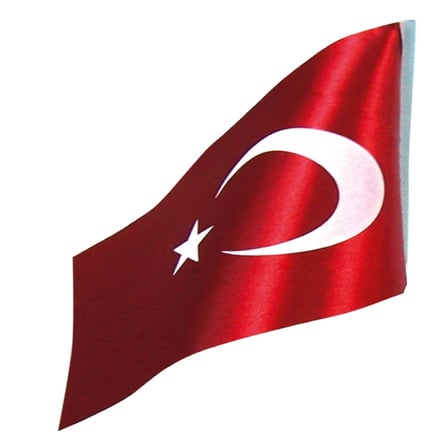 Vatan Masa Bayragı Türk Çift Kat 15X22,5 Vt0201 (2 Li Paket)