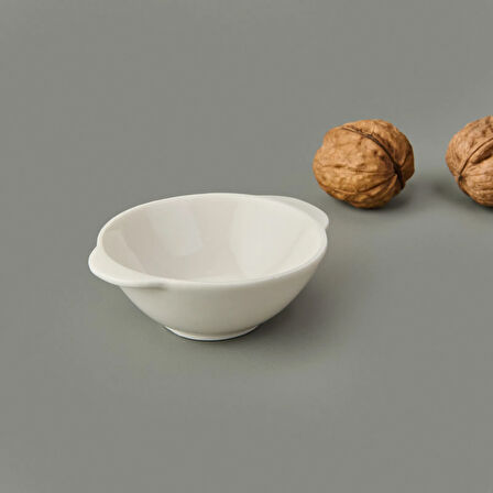 Porselen Sosluk - Beyaz - 6 cm