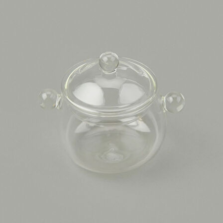 Cam Tencere - Şeffaf - 300 ml