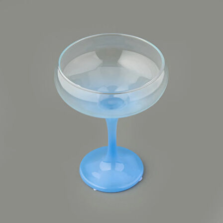 New Pastel Cam Dondurmalık - Mavi - 270 ml