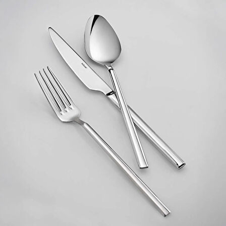 Fethiye 30 Parça Çatal Kaşık Bıçak Seti - Inox