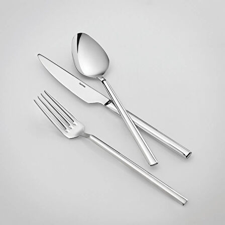 Fethiye 30 Parça Çatal Kaşık Bıçak Seti - Inox