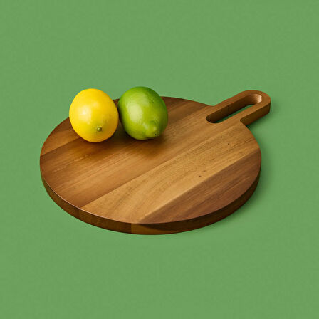 Akasya Kesim Tahtası - Kahverengi - 33 cm