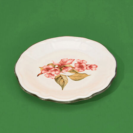 Kitchen Orchid 6'lı Tatlı Tabağı - Renkli