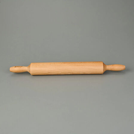 Ahşap Merdane - Açık Kahverengi - 46 cm