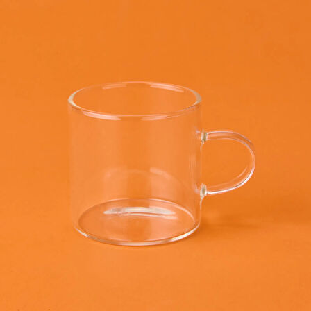 Glassware 6'lı Kahve Fincanı - Şeffaf