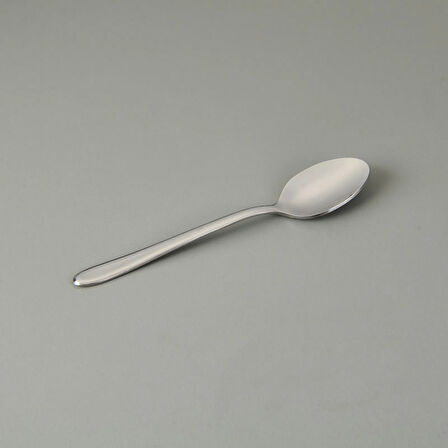 Sultan Sade 6'lı Çay Kaşığı - Gri - 11,5 cm