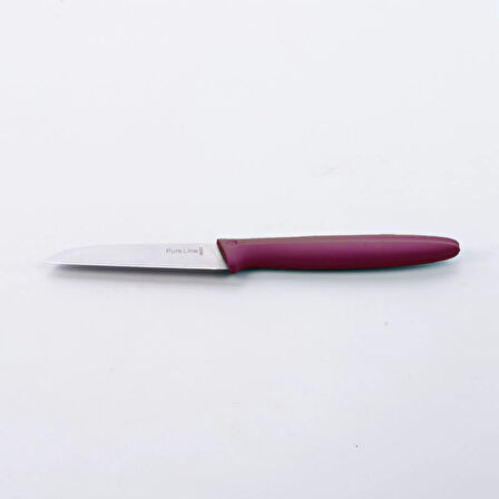 Line Küt Soyma Bıçağı - Bordo - 9 cm