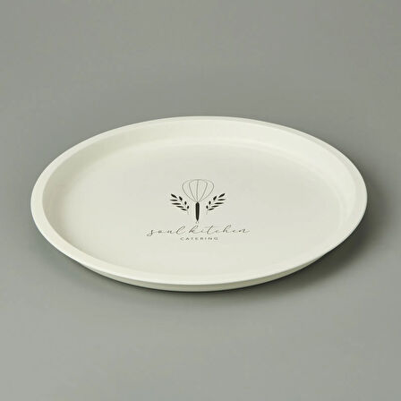 Soul Kitchen Tepsi - Krem - 35 cm