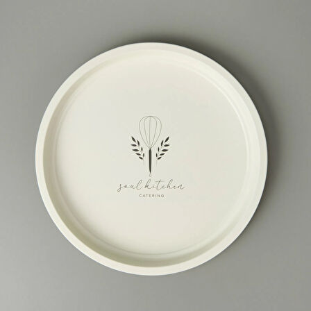 Soul Kitchen Tepsi - Krem - 35 cm