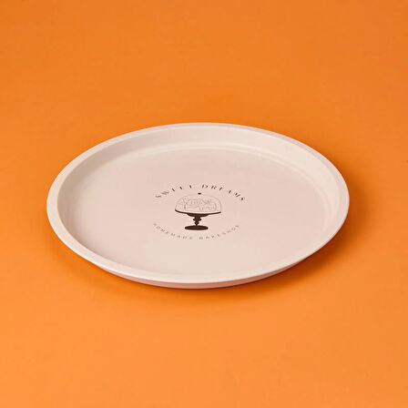 Sweet Dreams Tepsi - Pembe - 35 cm