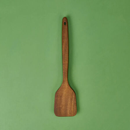 Handy Düz Akasya Servis Spatulası - Kahverengi - 34 cm
