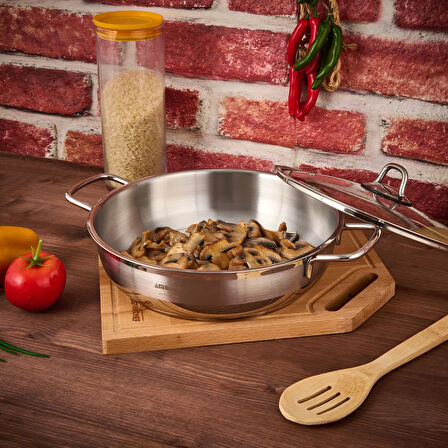 Saphire Karnıyarık Tenceresi - Inox - 26 cm