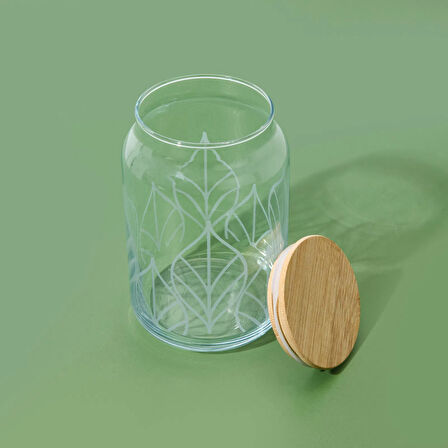 Kitchen Melagne Kavanoz - Renkli - 970 ml