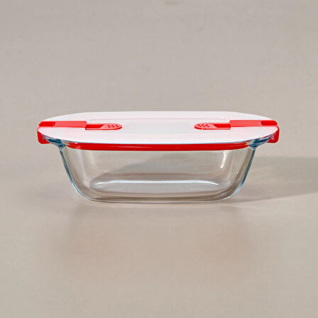 Cook & Head Dikdörtgen Kilitli Saklama Kabı - 0,4 lt