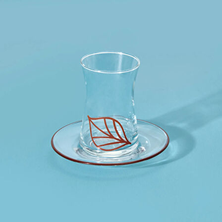 Kitchen Melagne 12 Parça Çay Seti - Renkli - 130 ml