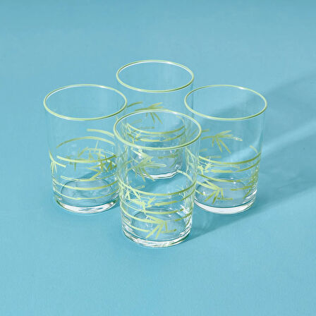 Kitchen Blad 4'lü Meşrubat Bardağı - Renkli - 510 ml