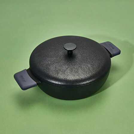 Pro Grade Karnıyarık Tenceresi - Siyah - 24 cm